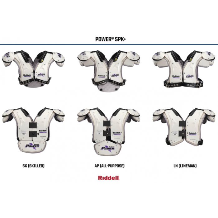 Riddell Power ラグビー プロテクター Amazon.com : Riddell JPK+ Shoulder Pad with Back Plate,Black